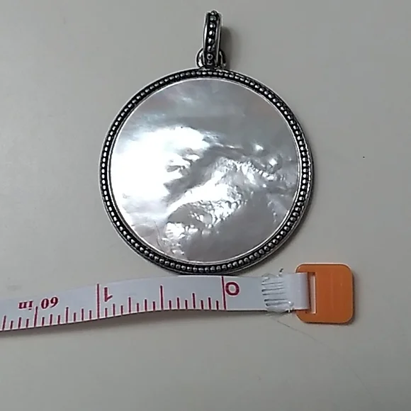 Vintage Silver Opal Pendant - Picture 2 of 5